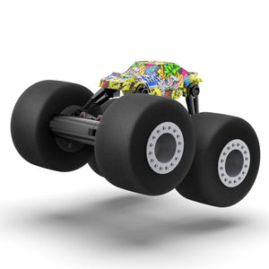 REMOTE CONTROL STUNT TRUCK WITH SPONGE TIRES